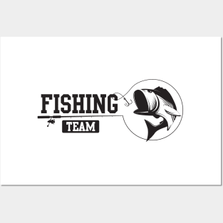 Fishing Team Posters and Art